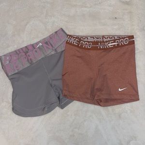 Nike Pro compression shorts size small